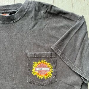 HARLEY DAVIDSON FLORIDA POCKET T SHIRT